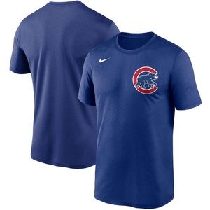 NWT | Men's Nike Royal Chicago Cubs Landmark Dri-Fit Tshirt | Sz Small